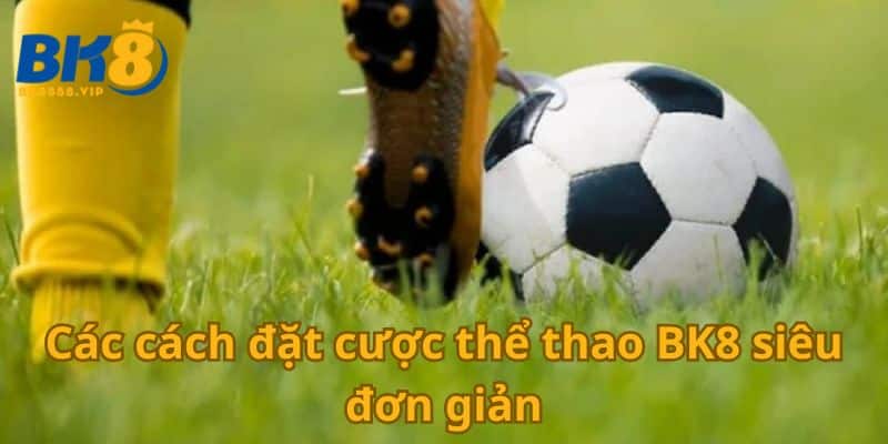 Các cách đặt cược thể thao BK8 siêu đơn giản