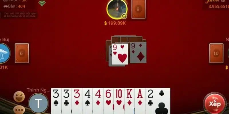 Cách phân loại bài tiến lên