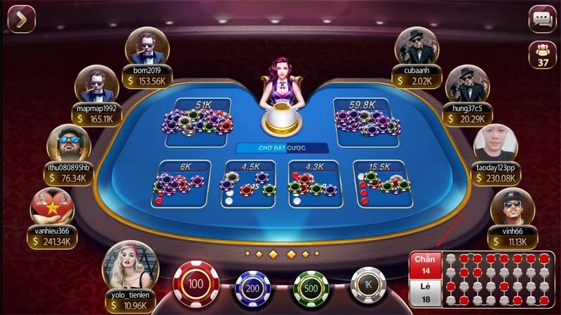 Xóc đĩa tại BK8 có giao diện thân thiện và dễ dàng thao tác